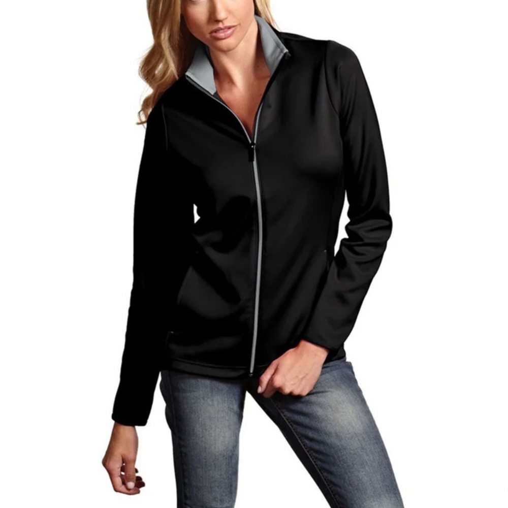 Women's Antigua Black Leader Jacket-Sz Medium-new